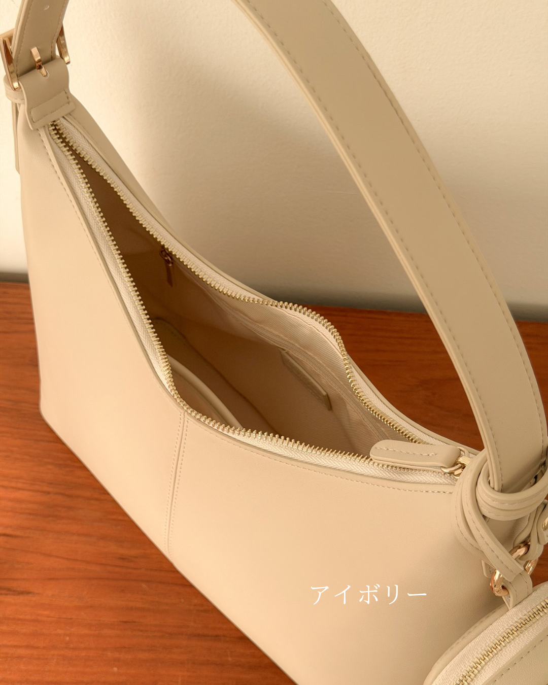 ポーチ付き 2WAY ワンハンドルバッグ