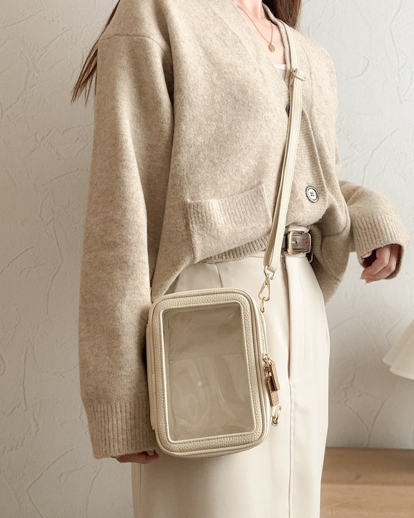 3WAY ぬいぐるみポーチ ショルダー付き