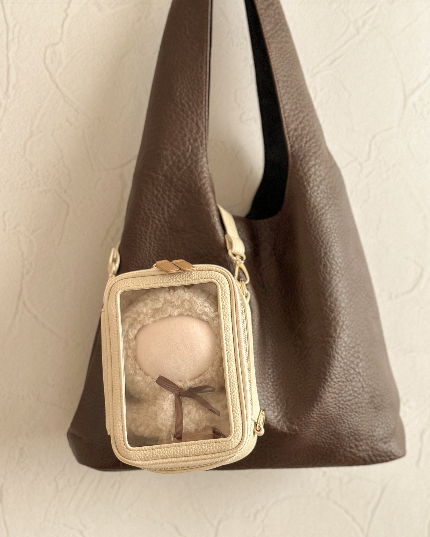 3WAY ぬいぐるみポーチ ショルダー付き