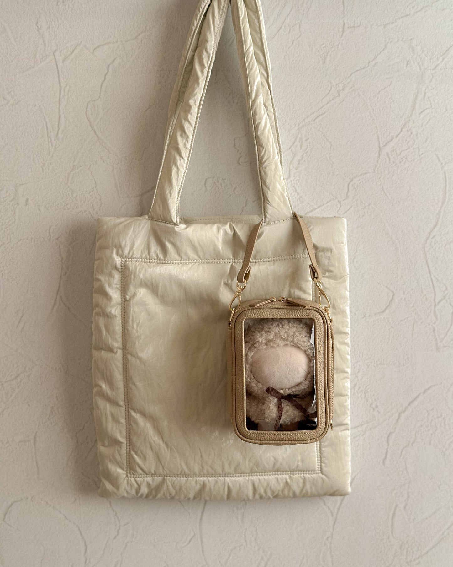 3WAY ぬいぐるみポーチ ショルダー付き