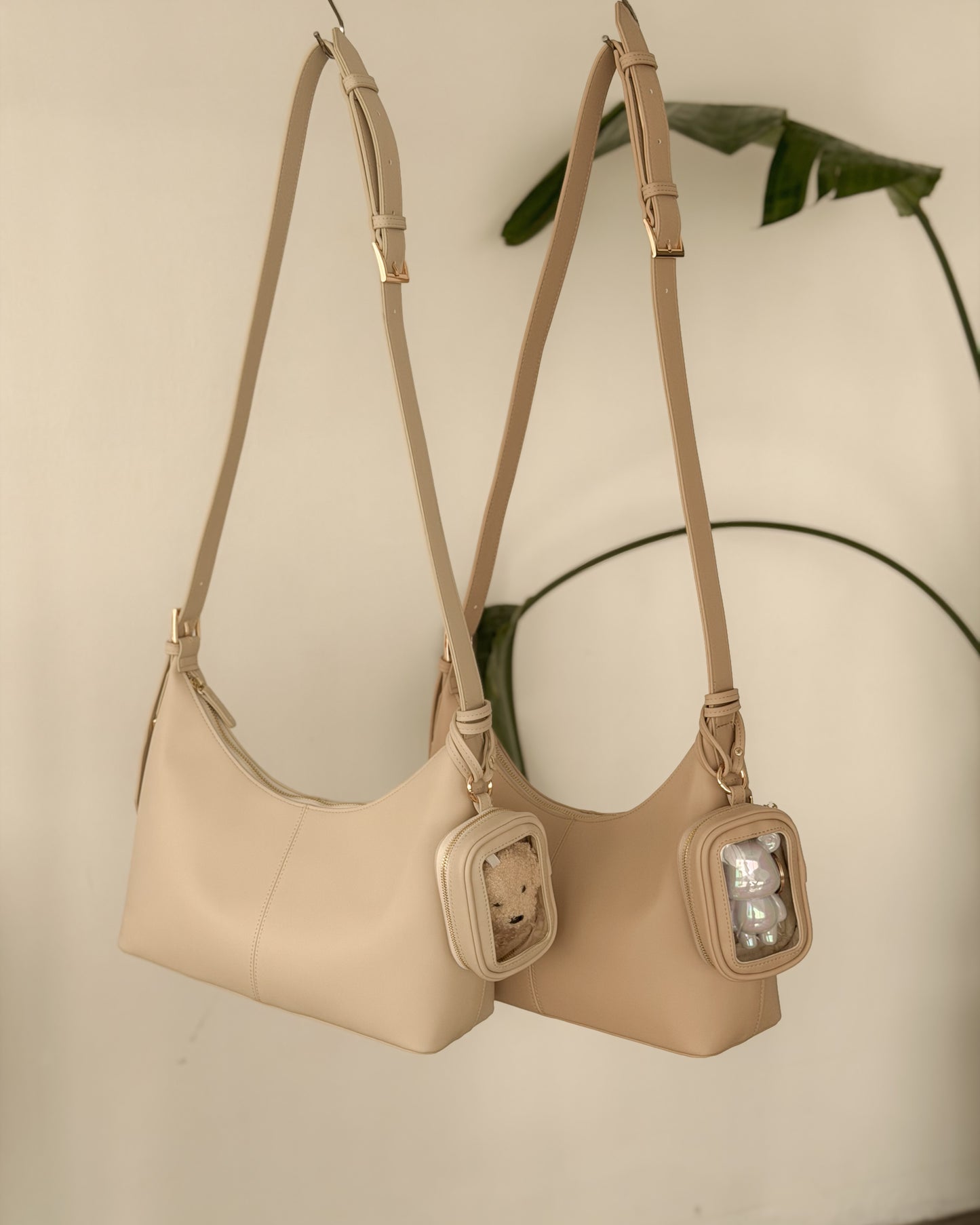 ポーチ付き 2WAY ワンハンドルバッグ