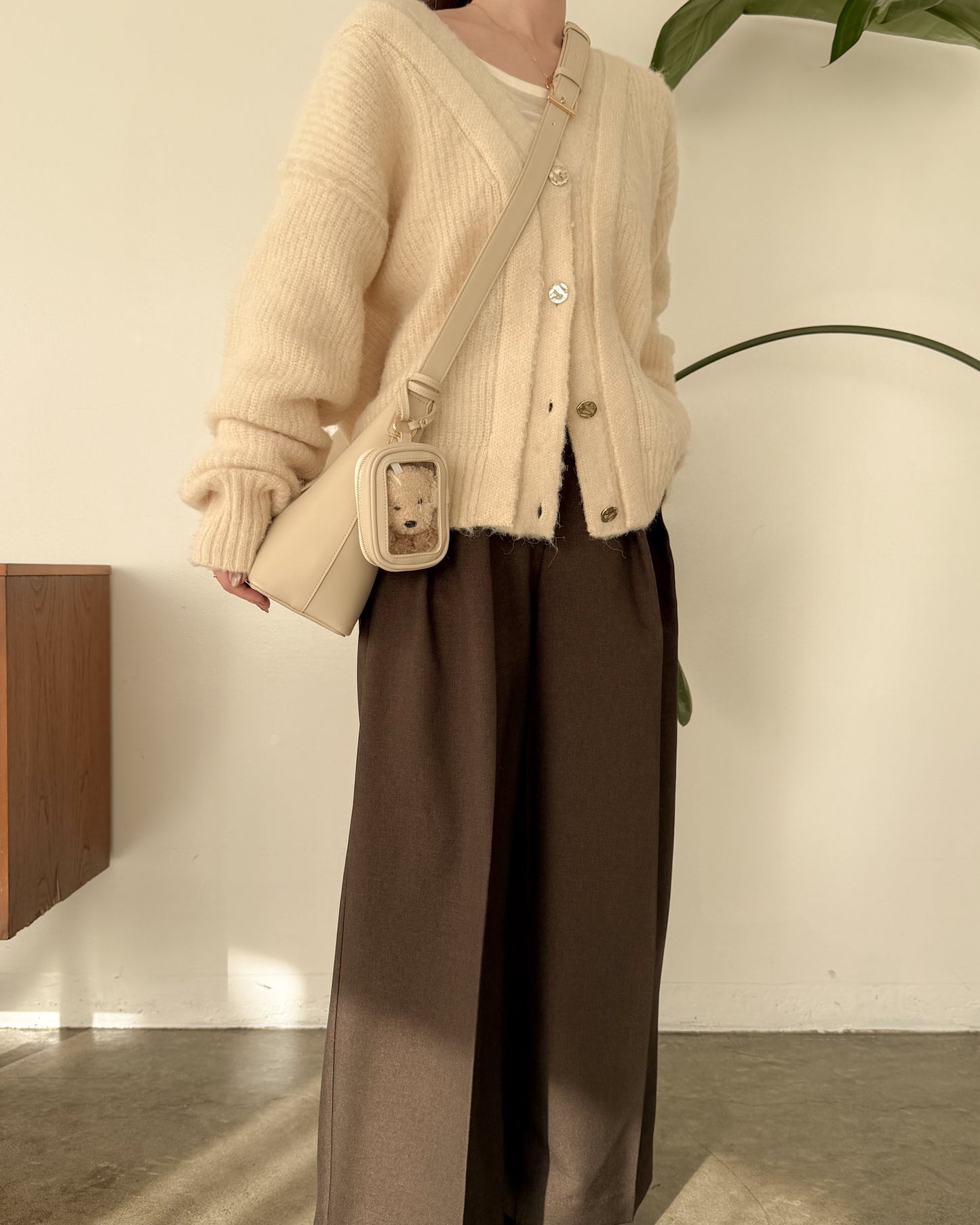 ポーチ付き 2WAY ワンハンドルバッグ