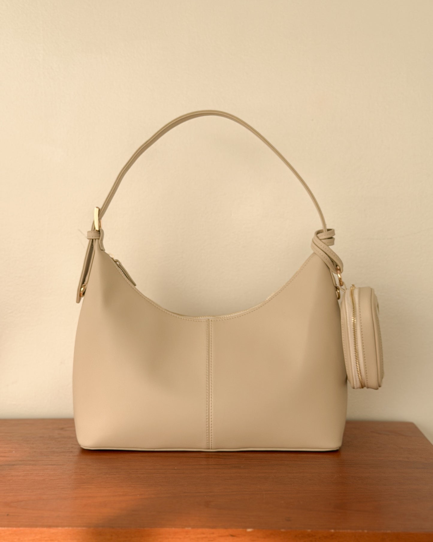 ポーチ付き 2WAY ワンハンドルバッグ