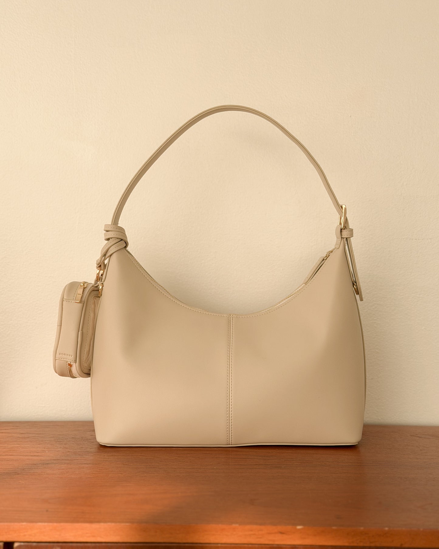 ポーチ付き 2WAY ワンハンドルバッグ