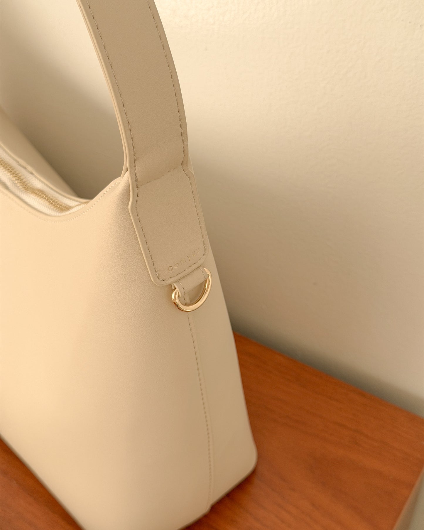 ポーチ付き 2WAY ワンハンドルバッグ