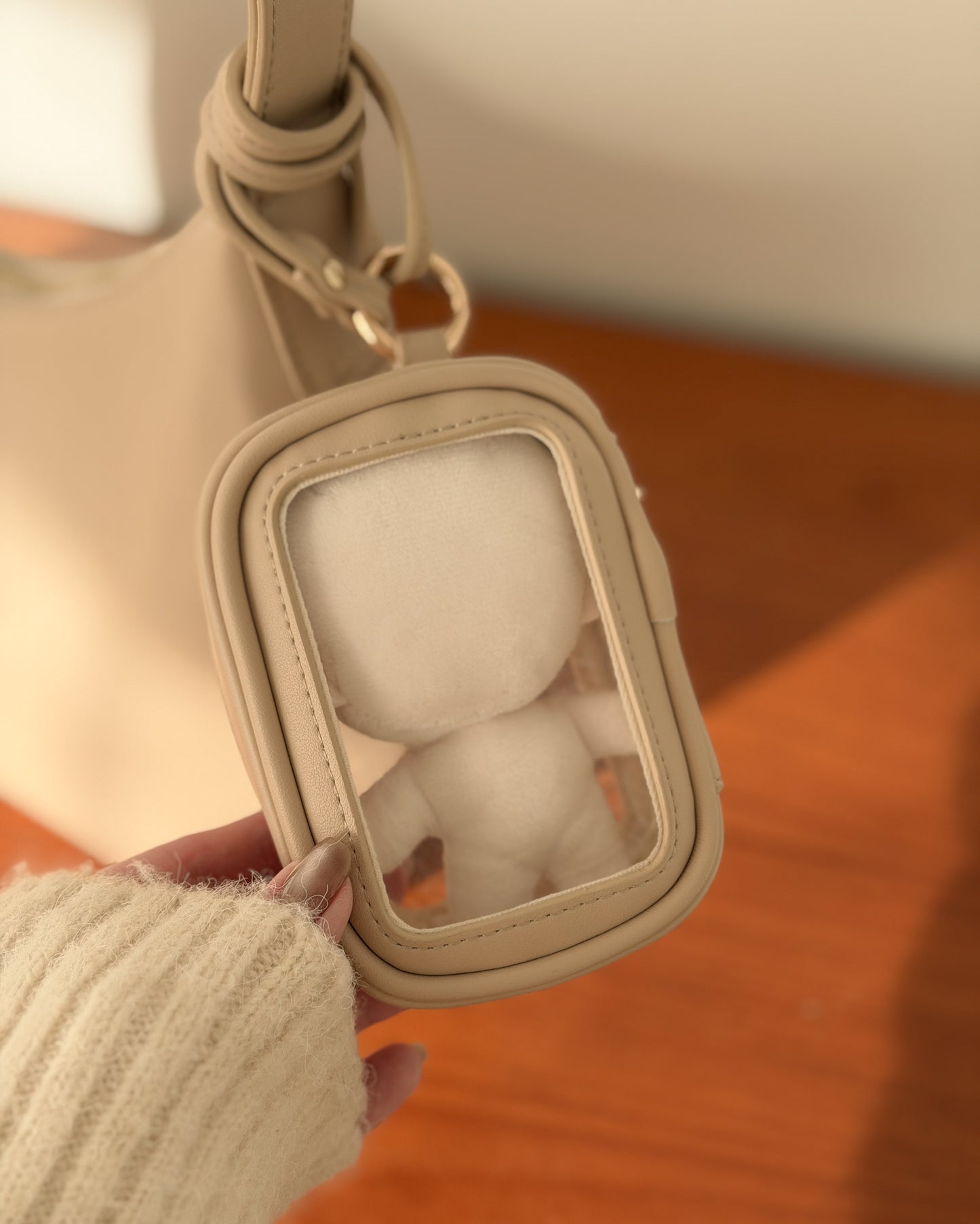 ポーチ付き 2WAY ワンハンドルバッグ