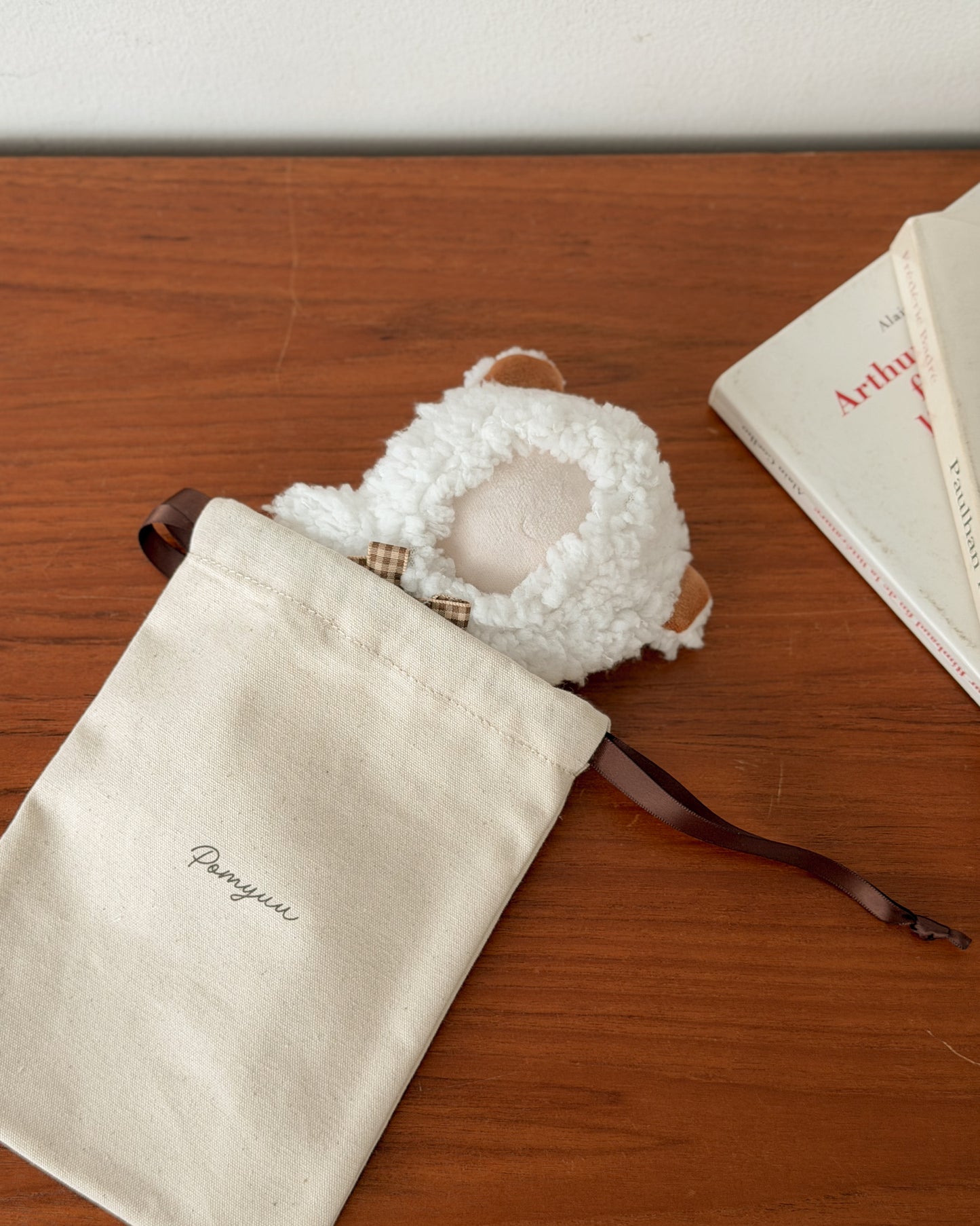 コットン巾着ポーチ 2サイズセット