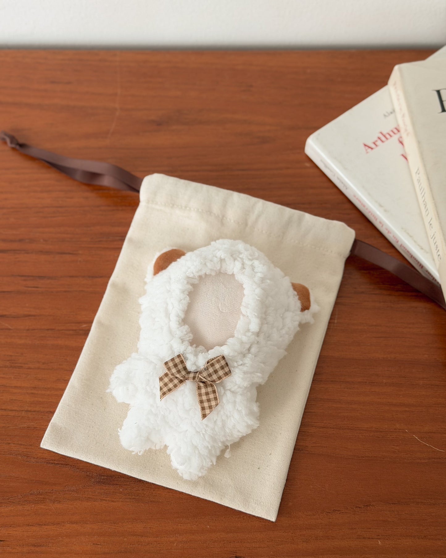 コットン巾着ポーチ 2サイズセット